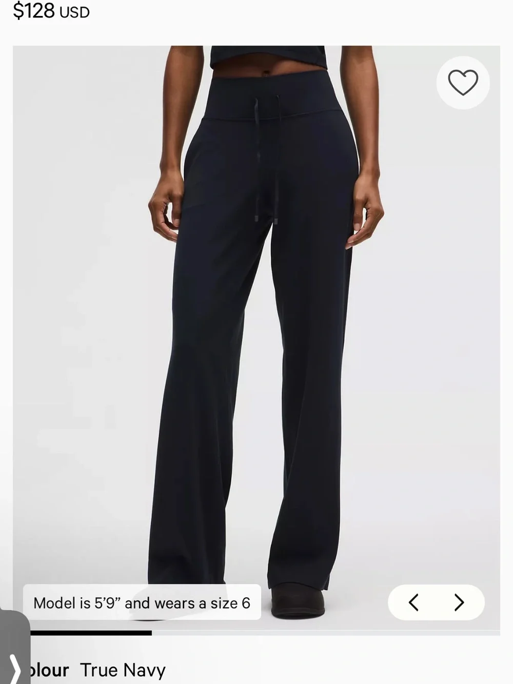 Groove Wide-Leg High-Rise Pant